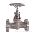 Gr1 Gr2 titanium stop valve for liquefied gas